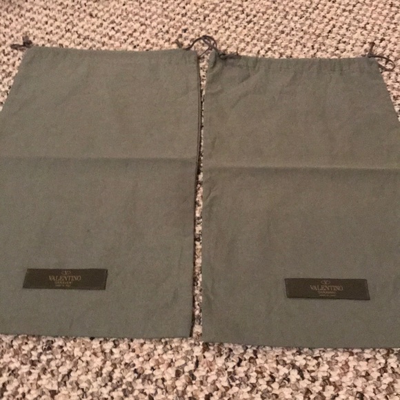 Valentino Handbags - Valentino cotton shoe dust bags Valentino Handbags - Valentino cotton shoe dust bags